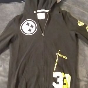 VS Pink Steelers zip up